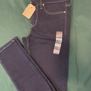Levi's Women's Navy Skinny Jeans